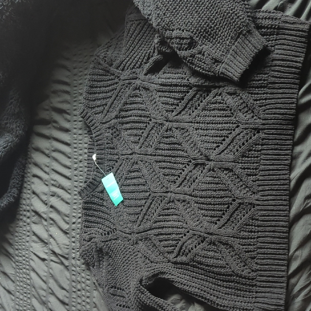 Maurices Black Crew Neck Sweater